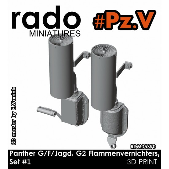 1/35 Panther G Flammenvernichter set #1