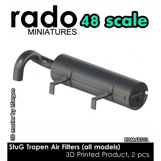 1/48 StuG III Troppen Air Filters (all models)