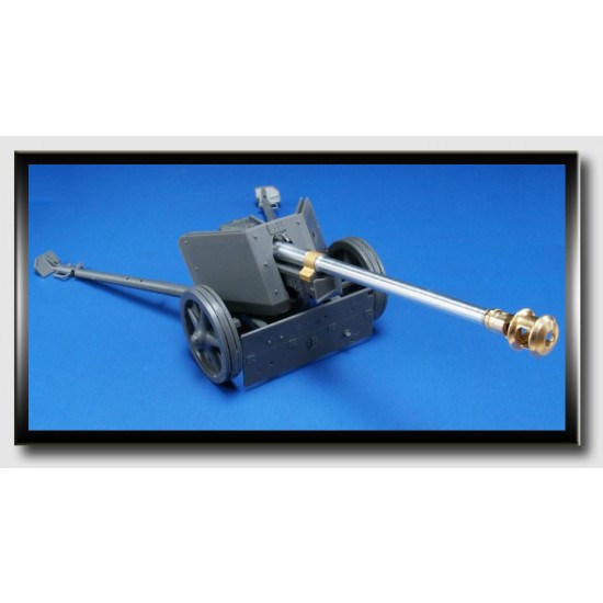 1/35 Gun Barrel - 7.5cm Pak 40 L/46 (Late Model) Anti-tank Gun