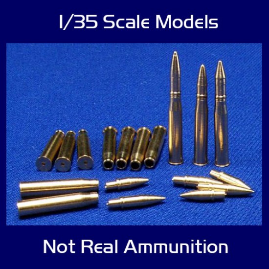 1/35 Ammunition - 7.5cm KwK 40, StuK 40 Ammo