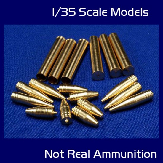 Pb 35 Shell 1/35 Ammunition - 12.8cm PaK 40 L/61 Ammo RB Models 35P10