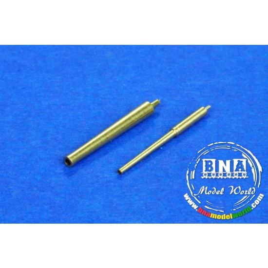 Gun Barrel - 1/72 75mm L/31 & US 37mm for M3 Lee