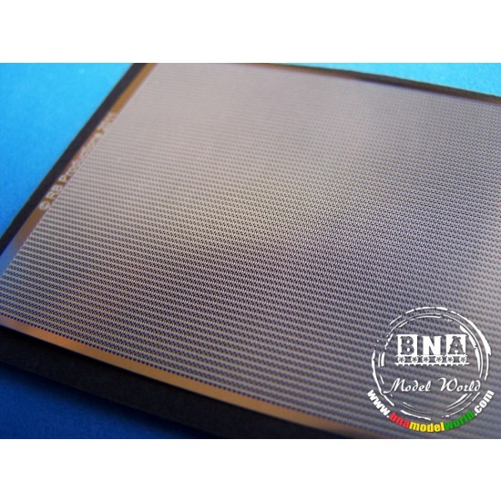 Wavy Radiator Mesh (22/10) for 1/32 Aircraft Models