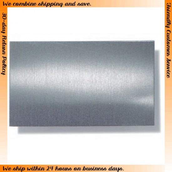 Aluminium Sheet - Thickness 0.1mm (12.5cm x 10cm)