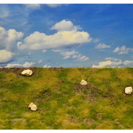 Landscape Mat - Dry Rocky Meadow (Size: approx. 20 x 30cm, thick: 1cm)