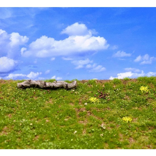 Landscape Mat - Wild Meadow Spring (Size: approx. 20 x 30cm, thick: 1cm)