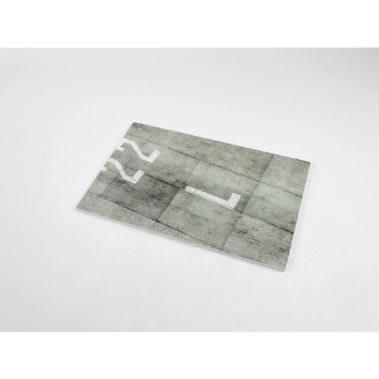 1/72 Modern NATO Airfield Type 4 Diorama Base with 3D Effect (250x160mm)