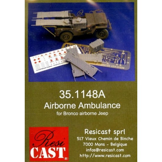 1/35 Airborne Ambulance Conversion Set for Bronco kit