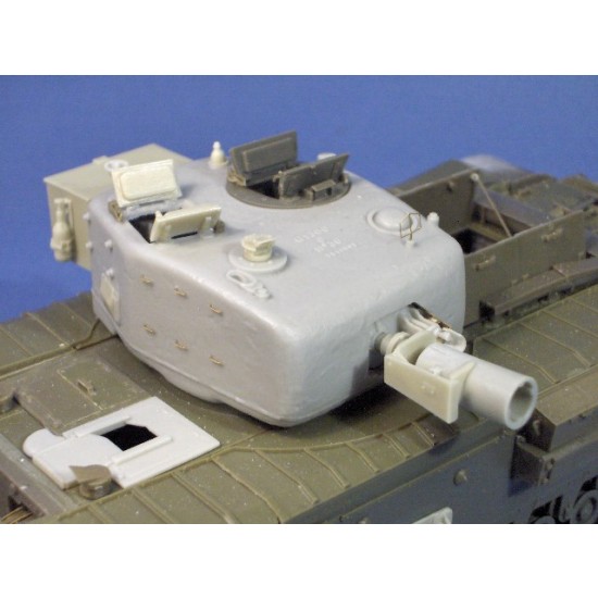 1/35 M4A2 Sherman III Deep Wading Detail Set for Tasca kit Resicast 352363 1/35 M4A2 Sherman III Deep Wading Detail Set for Tasca kit Resicast 352363