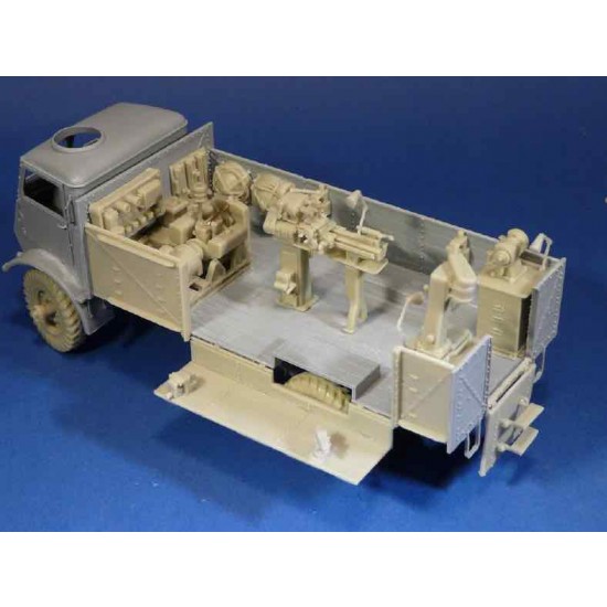 1/35 WWII British Truck Fordson WOT X Machinery Conversion Set for ICM WOT6 kits