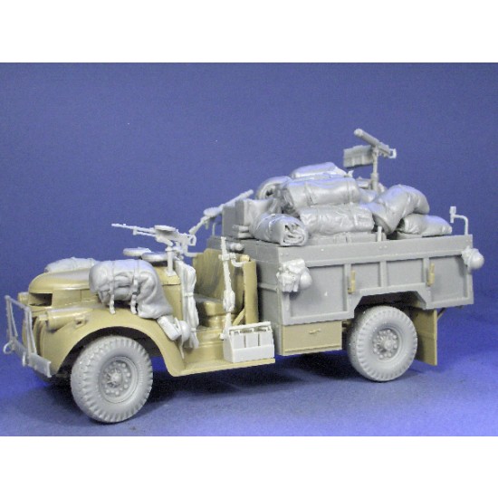 1/35 Chevrolet LRDG 30 cwt Heavy Weapon Carrier Early Conversion set for Tamiya kit
