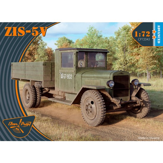 1/72 Soviet 4x2 Truck ZiS-5V ADVANCED KIT