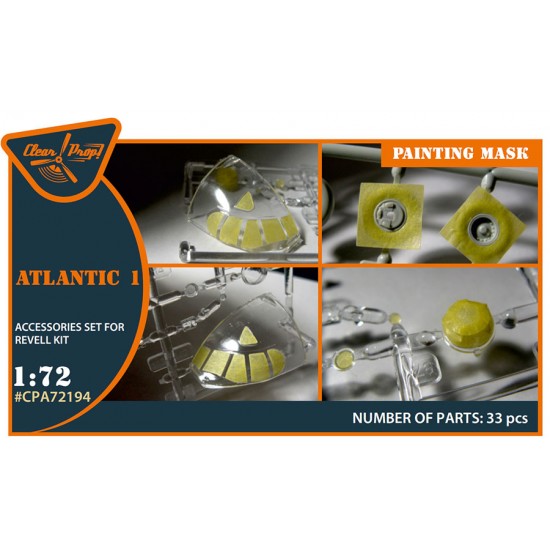 1/72 Atlantic 1 Painting Masks for Revell kit