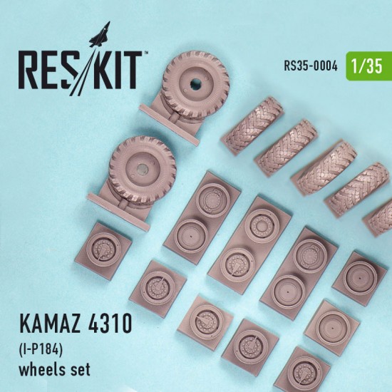 1/35 Kamaz 4310 (I-P184) Wheels for ICM kits
