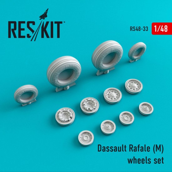 1/48 Dassault Rafale (M) Wheels for Revell/Hobby Boss kits