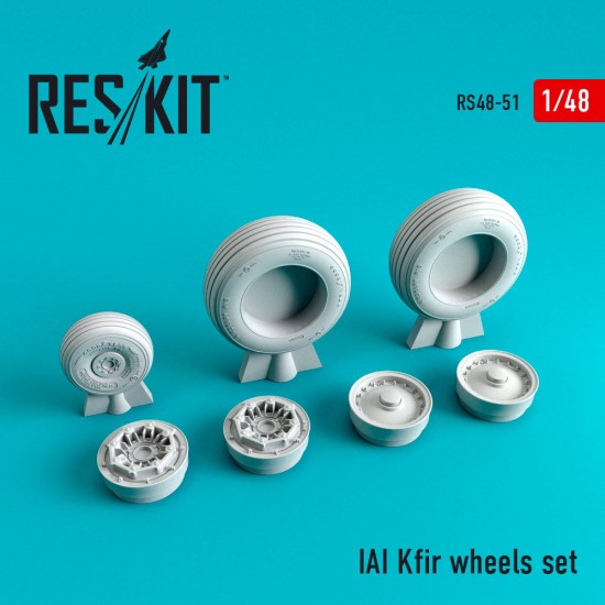 1/48 IAI Kfir Wheels for AMK kits