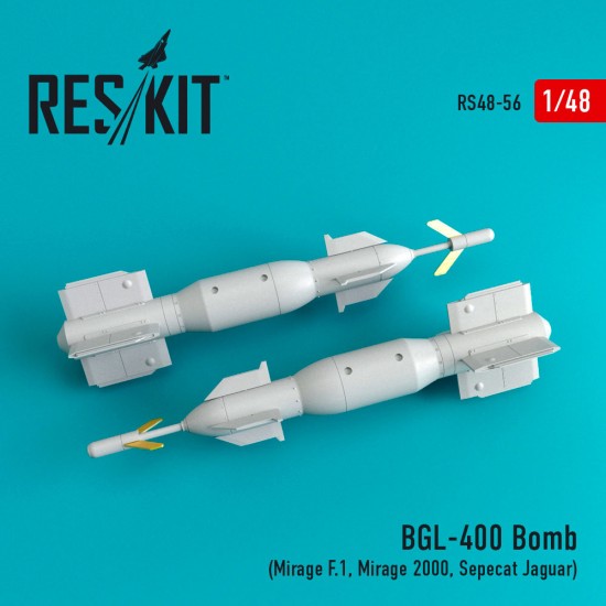 1/48 BGL-400 Bomb (2pcs) for Mirage F.1/Mirage 2000/Sepecat Jaguar kits