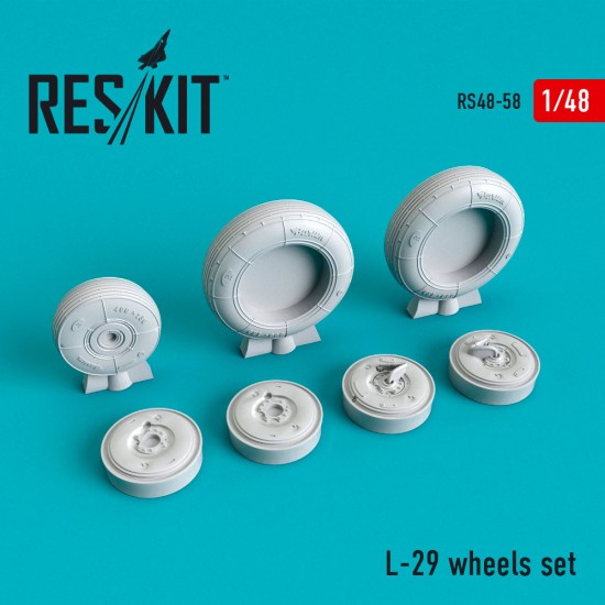 1/48 L-29 Wheels for AMK kits