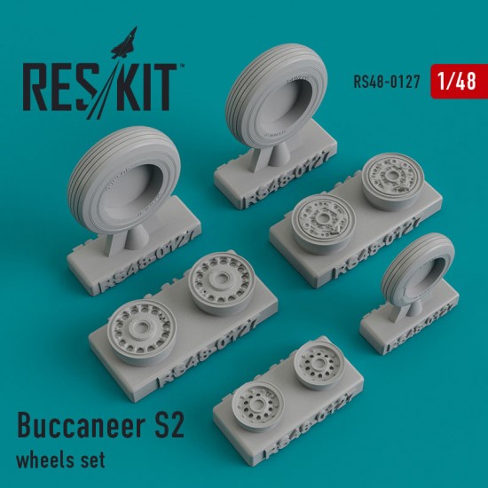 1/48 Buccaneer S2 Wheels set for Airfix kits