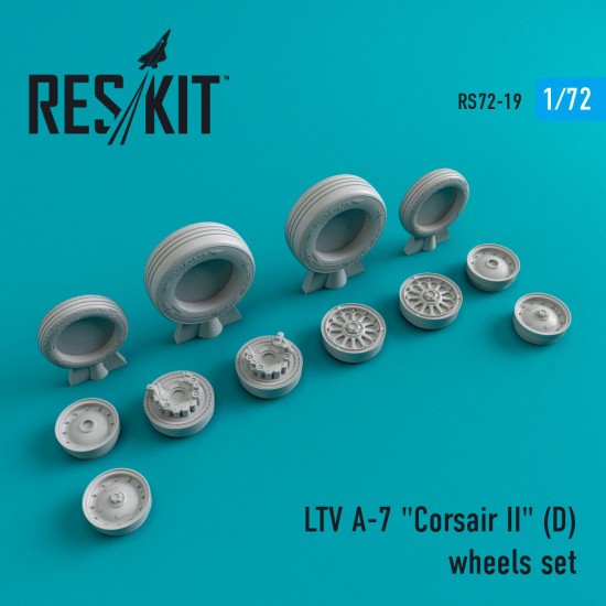1/72 LTV A-7 "Corsair II" (D) Wheels for Hobby Boss/ Fujimi kits