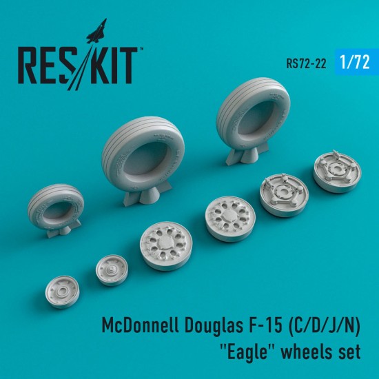 1/72 McDonnell Douglas F-15 C/D/J/N Eagle Wheels set