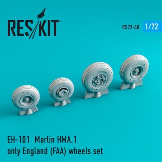 1/72 EH-101 Merlin HMA.1 only England (FAA) Wheels for Italeri/Revell kits