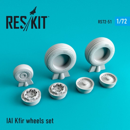 1/72 IAI Kfir Wheels for AMK/Italeri/Hasegawa kits