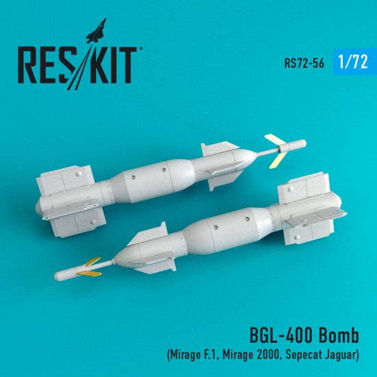 1/72 BGL-400 Laser Guided Bomb (2pcs) for Mirage F.1/Mirage 2000/Sepecat Jaguar kits