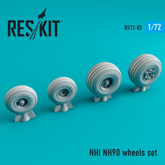 1/72 NHI NH90 Wheels for Revell kits