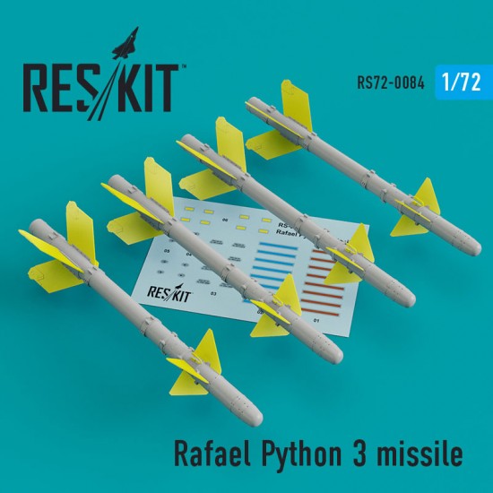 1/72 Rafael Python 3 Missile (4pcs)