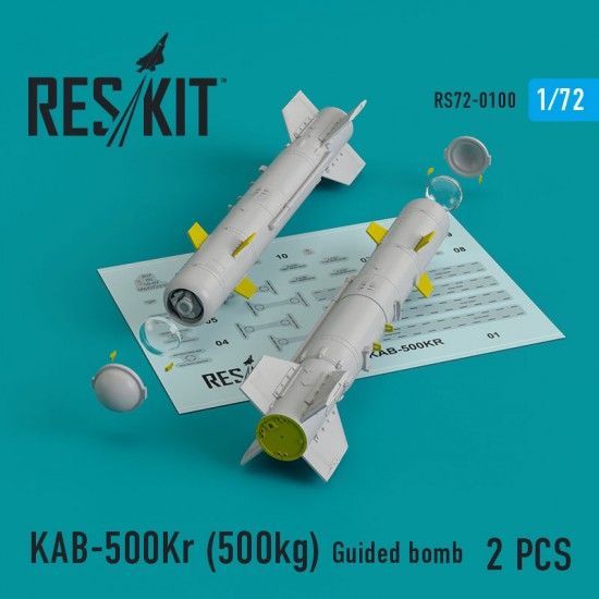 1/72 KAB-500Kr (500kg) Guided Bomb (2pcs)