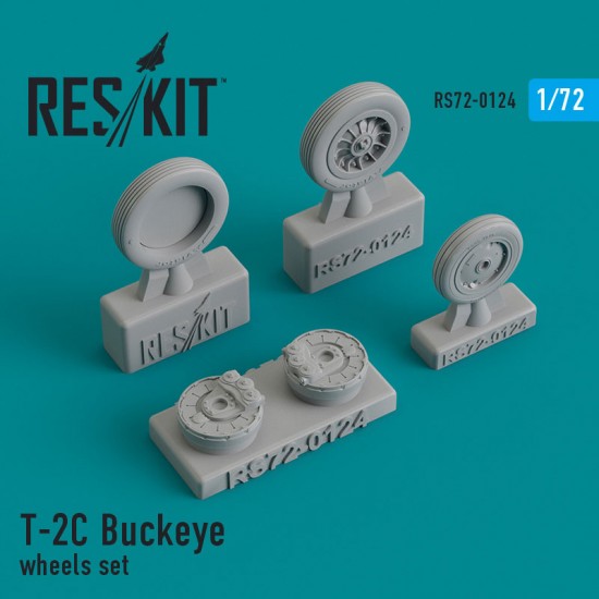 1/72 T-2C Buckeye Wheels set for Revell/Wolfpack/Matchbox kits
