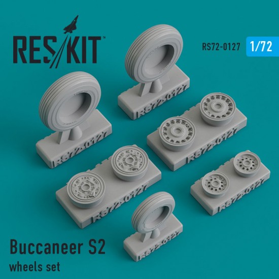 1/72 Buccaneer S2 Wheels set for Airfix kits