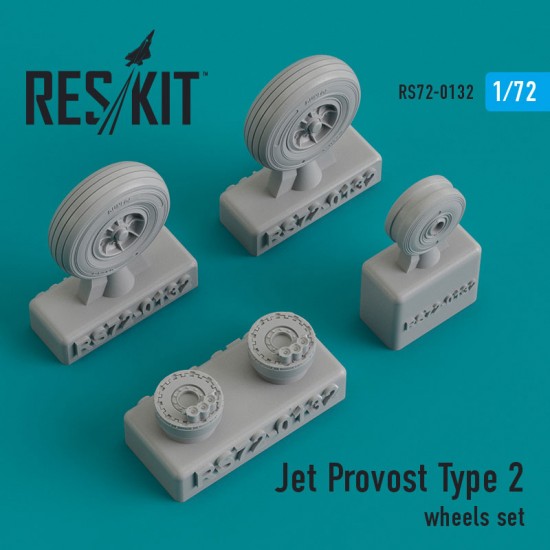 1/72 Jet Provost Type 2 Wheels set for Airfix/Sword kits