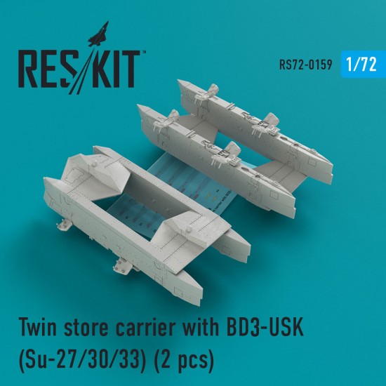1/72 Su-27/30/33 Twin Store Carrier with BDZ-USK (2 pcs)