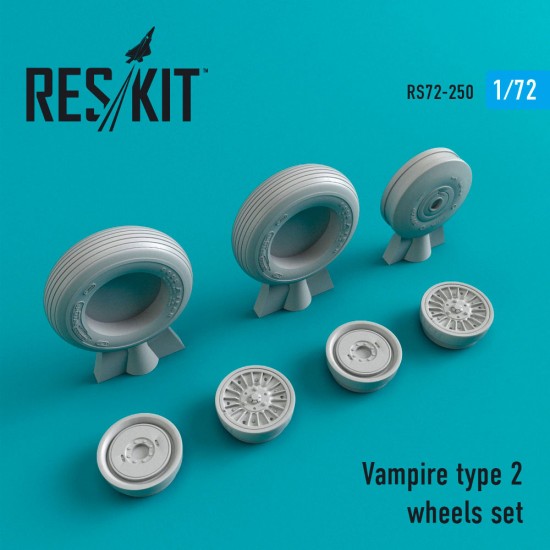 1/72 Vampire Type 2 Wheels set