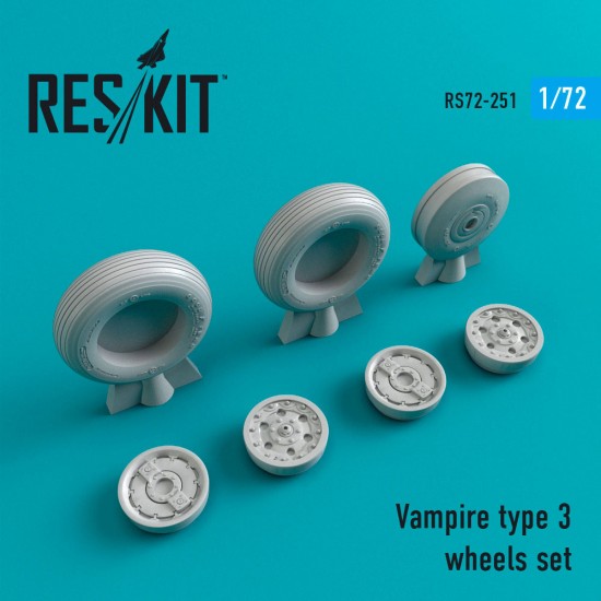 1/72 Vampire Type 3 Wheels set