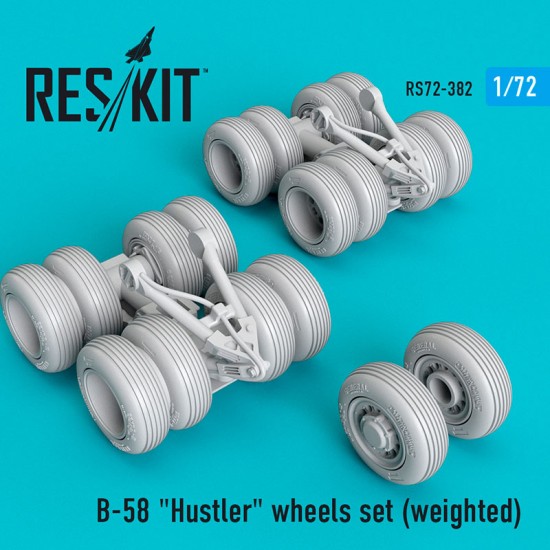 1/72 Convair B-58 Hustler Wheels set (weighted)