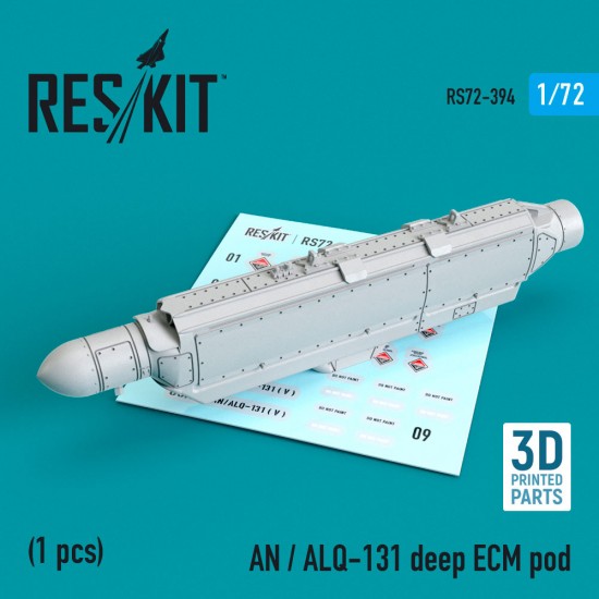 1/72 AN / ALQ-131 Deep ECM Pod (3D Printing)