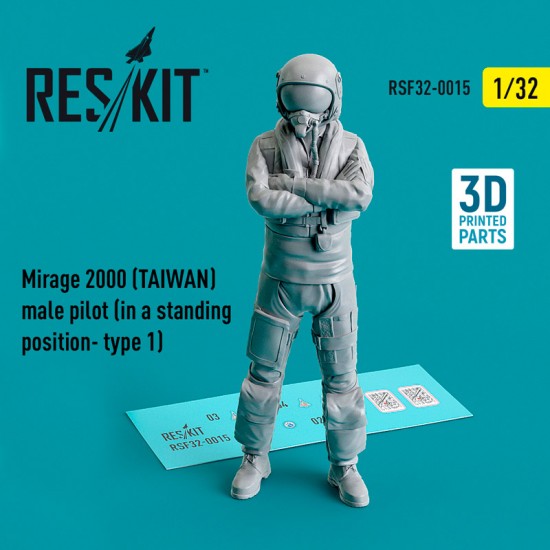 1/32 Mirage 2000 (TAIWAN) Male Pilot (in a standing position- type 1)