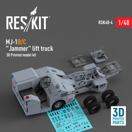 1/48 MJ-1B/C "Jammer" Lift Truck (3D Printed model kit)