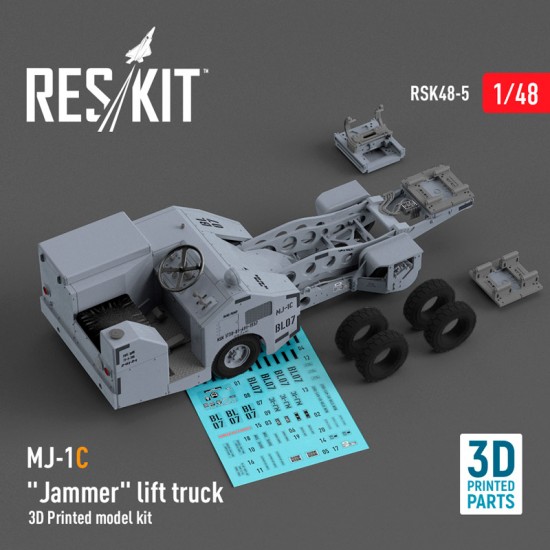1/48 MJ-1C "Jammer" Lift Truck (3D Printed model kit)