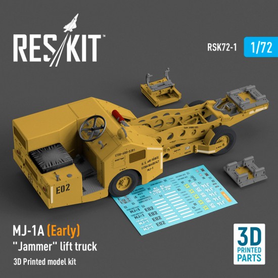 1/72 MJ-1A (Early) "Jammer" Lift Truck (3D Printed model kit)