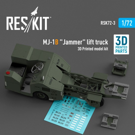 1/72 MJ-1B "Jammer" Lift Truck (3D Printed model kit)