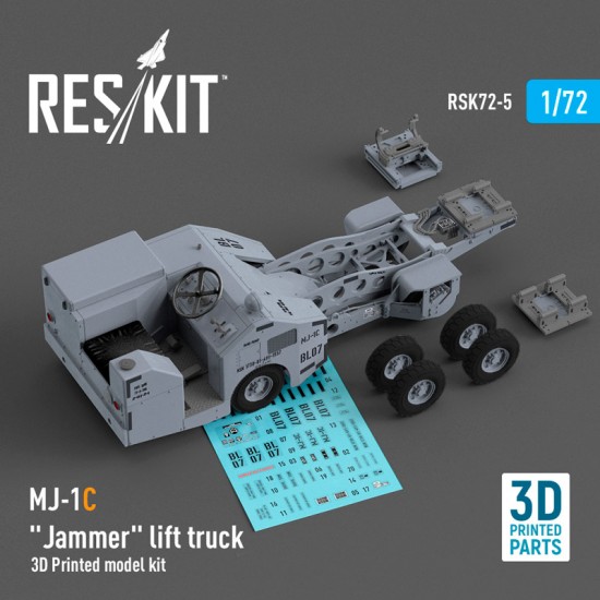 1/72 MJ-1C "Jammer" Lift Truck (3D Printed model kit)