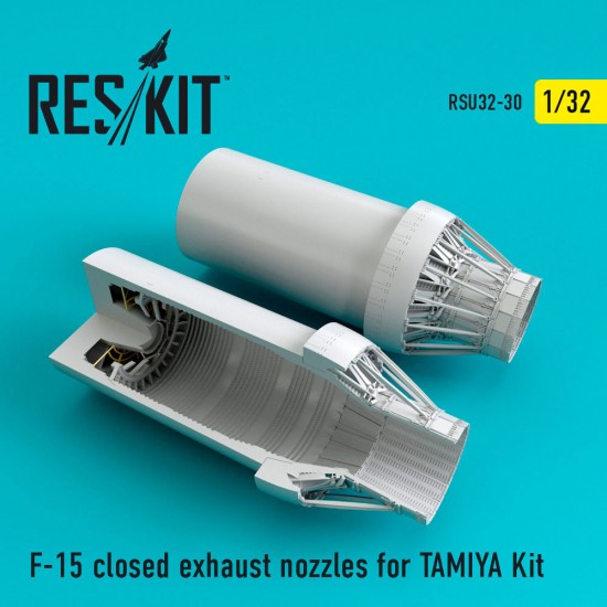 1/32 McDonnell Douglas F-15 Eagle Closed Exhaust Nozzles for Tamiya kits