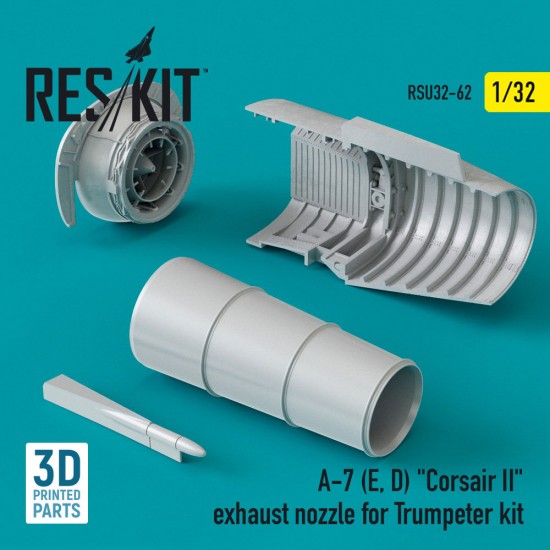 1/32 A-7 (E, D) "Corsair II" Exhaust Nozzle for Trumpeter kit