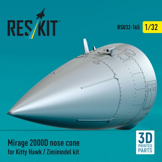 1/32 Mirage 2000D Nose Cone for Kitty Hawk / Zimimodel Kit