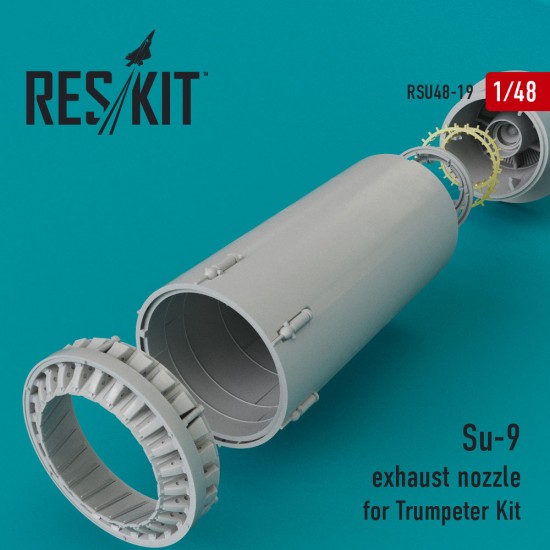 1/48 Sukhoi Su-9 Exhaust Nozzle for Trumpeter kits