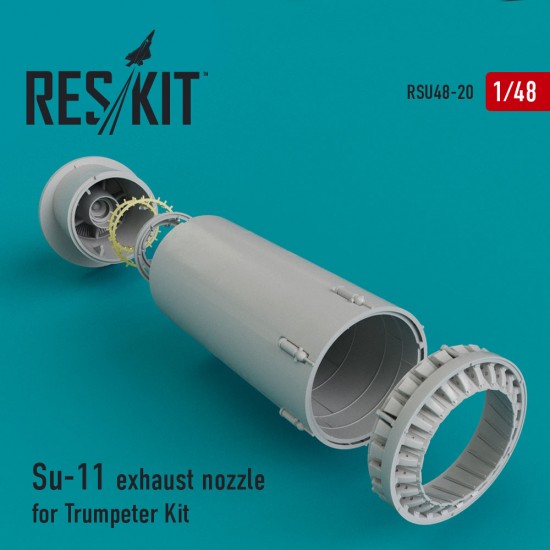 1/48 Sukhoi Su-11 Exhaust Nozzle for Trumpeter kits